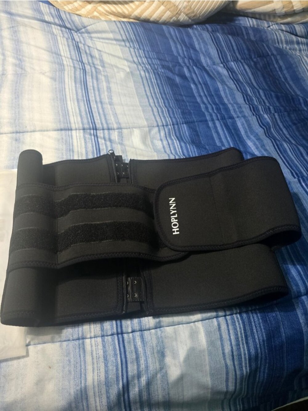 HOPLYNN Black Waist Trainer Belt